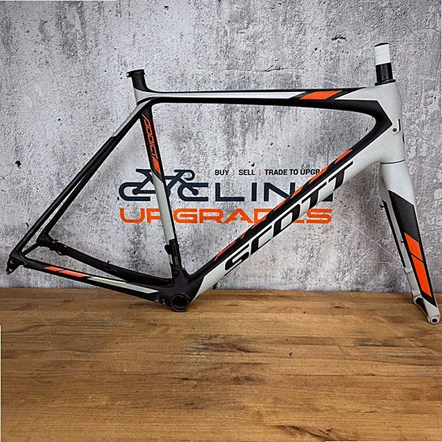 2018 Scott Addict CX XL HMF Carbon Disc Brake Gravel/CX Frameset 700c 1868g