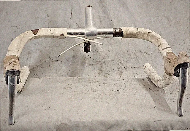 Dave Scott Ironman Centurion Dropbar Handlebar Exage Aero Levers 40mm Quill Stem