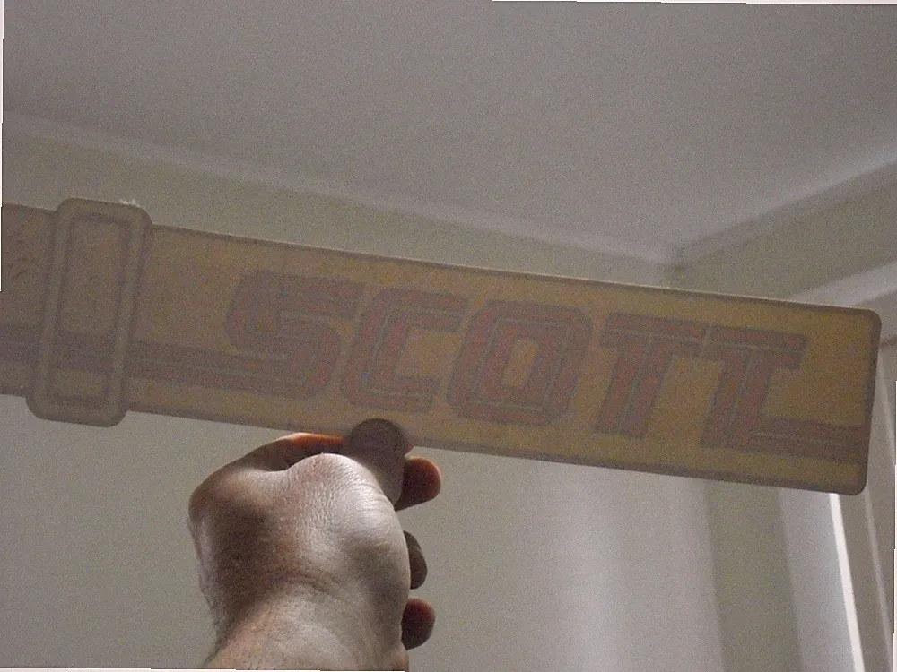 NOS large Scott Window sticker decal bike grips bmx mtb
