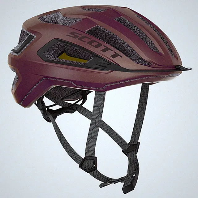 Scott ARX Plus Cycling Helmet - Nitro Purple, Size Options Available