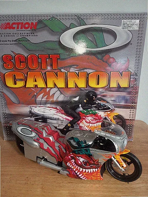Scott Cannon 2001 Action 1/9 Scale Oakley Pro Stock Motorcycle
