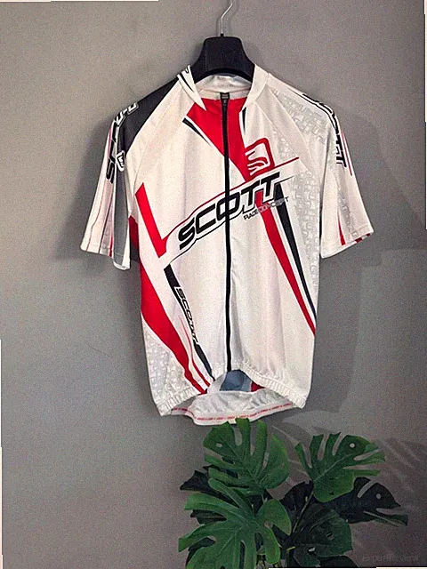 Scott Men's Short Sleeve Cycling Jersey, Size XL